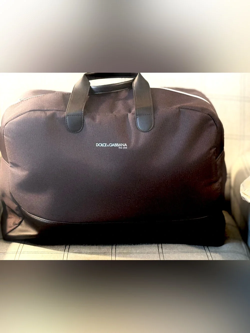 Dolce & Gabbana The One  Classic Deep Brown  Travel Duffel Bag brown Extra Large